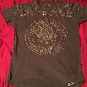 Green gold shirt tail